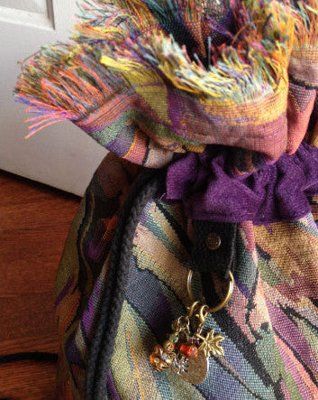 st. lucia sunset tapestry arte sax™ | handbag