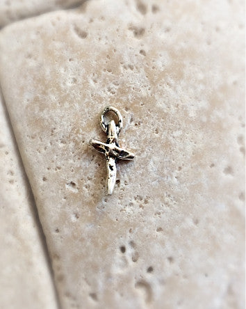 all sterling silver tru.gigs™ charm | artisan cross