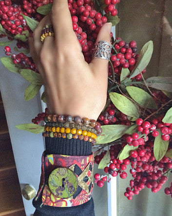 flower garden cufft™—feature | wristwear bracelet