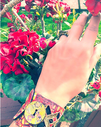 flower garden cufft™ | wristwear bracelet